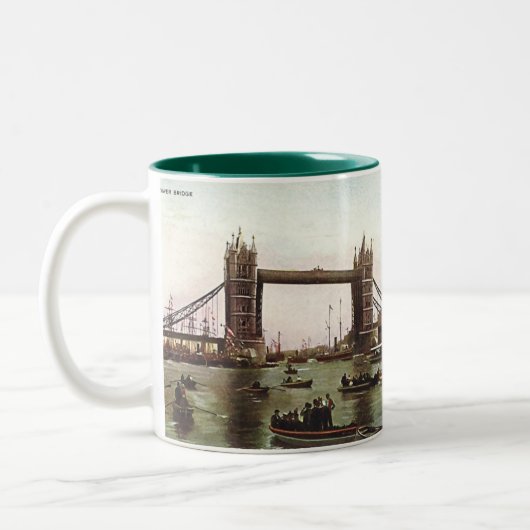 London Souvenir Tasse - Tower Bridge (Links)