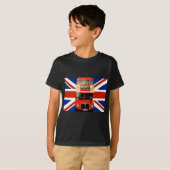 London Souvenirs & Geschenke mit Bus und Britische T-Shirt (Vorne ganz)