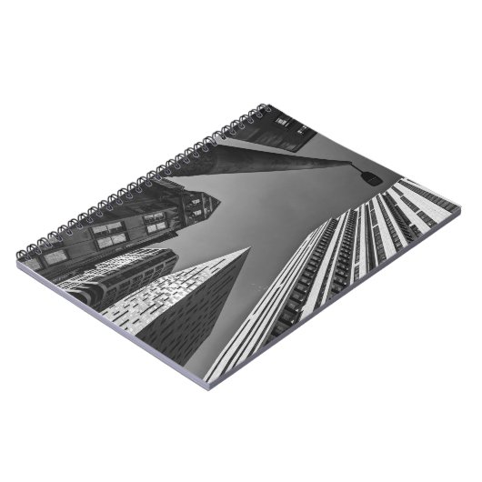 London Spiral Foto Notebook Notizblock (Linke Seite)