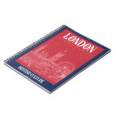 London - Splendid Place to Live Notizblock (Linke Seite)