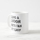 london sports fan, being kaffeetasse (Vorderseite Links)