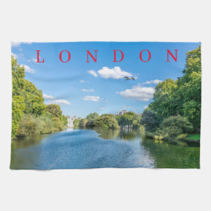 London St.James's Park View Teetuch Geschirrtuch