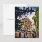 London - St. Paul's Cathedral Feiertagspostkarte (Vorne/Hinten)