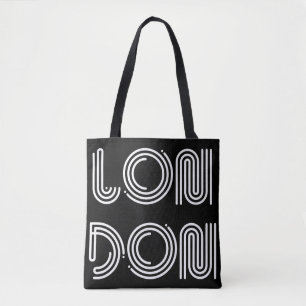 London Stadt Schild Tasche
