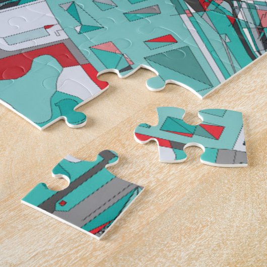 London-Stadt-Struktur-Karte Puzzle (Seite)