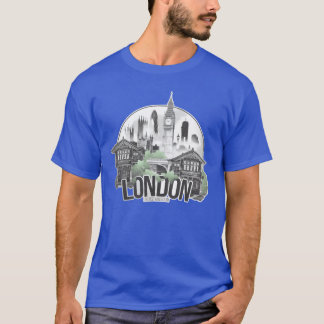 London Stadt Vereinigtes Königreich vintage T-Shirt