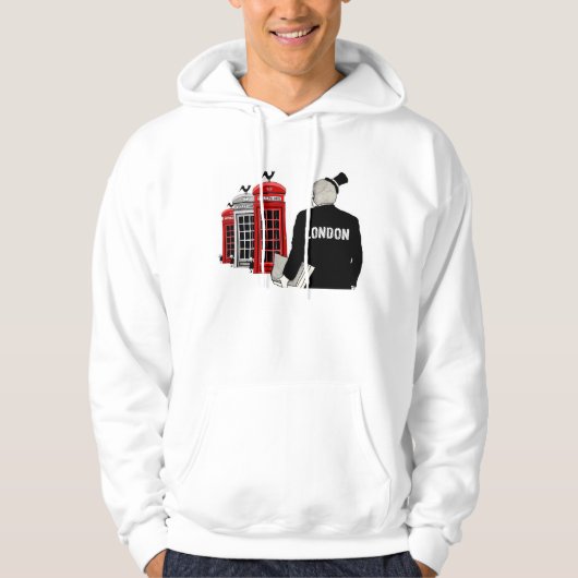 London-Stände Hoodie (Vorderseite)