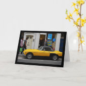 London Stil Karte (Gelbe Blume)