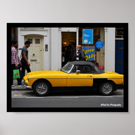 London Stil Poster (Vorne)