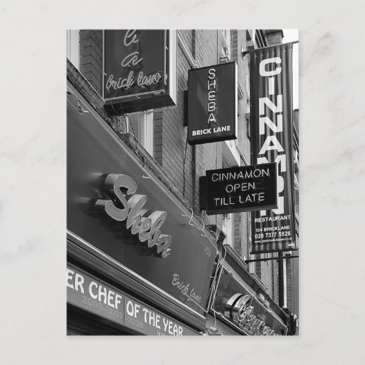 London Stores Postkarte (Vorderseite)