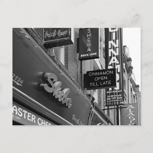 London Stores Postkarte (Vorderseite)