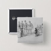 London-Straßen-Band, 1839 Button (Vorne & Hinten)