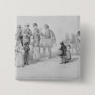 London-Straßen-Band, 1839 Button
