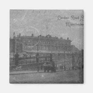 London-Straßen-Station, Manchester, c.1910 Magnet