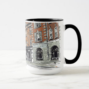 London-Straßen-Szene Tasse