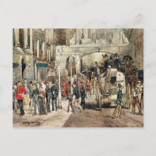 London Street, 1869 Postkarte