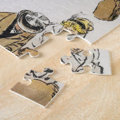 London Street, Line Up für West-End Theater Ticket Puzzle (Seite)