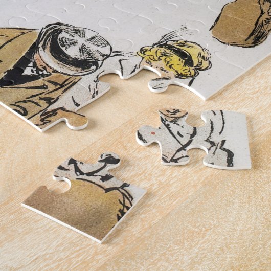 London Street, Line Up für West-End Theater Ticket Puzzle (Seite)