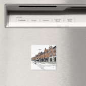 London Street Scene Magnet (In Situ (Geschirrspüler))