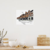London Street Scene Poster (Küche)