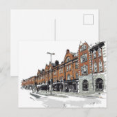 London Street Scene Postkarte (Vorne/Hinten)