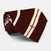 London stripes Flagge Krawatte (Gerollt)