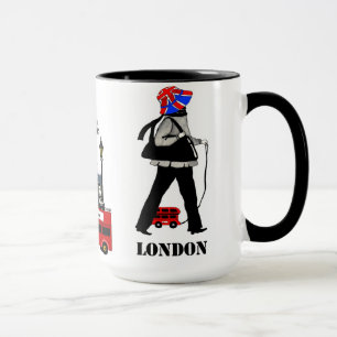London-Szene Tasse