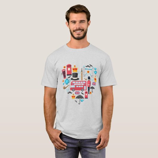 London T-Shirt (Vorne ganz)