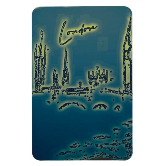 London-T - Shirt Magnet (Vertikal)