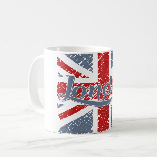 London-Tasse Kaffeetasse (Vorderseite Links)