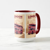LONDON-Tasse Tasse (VorderseiteRechts)