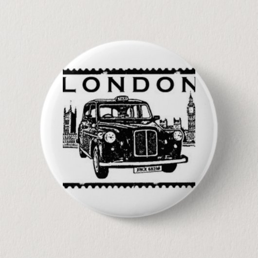 London-Taxi Button (Vorderseite)