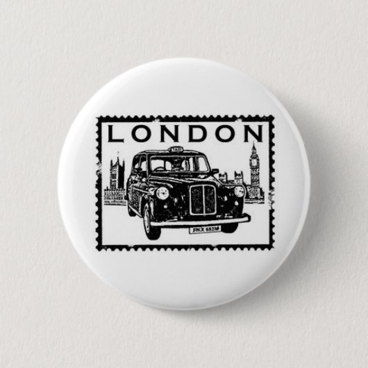 London-Taxi Button (Vorderseite)
