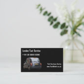 London-Taxi-Visitenkarten Visitenkarte (Stehend Vorderseite)
