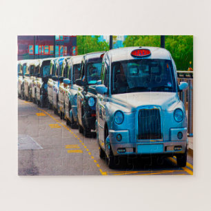London Taxi's Großbritannien Puzzle