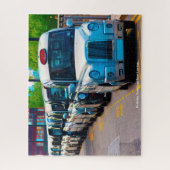 London Taxis Jigsaw Puzzle (Vertikal)