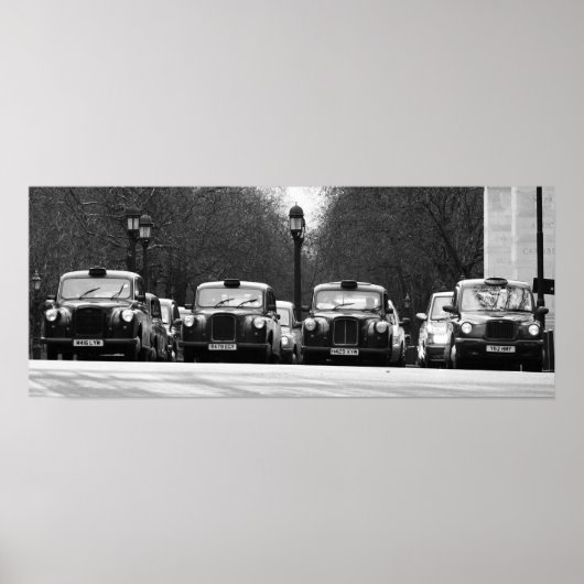 London Taxis Poster (Vorne)