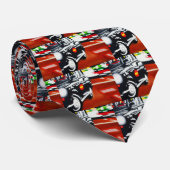 London-Taxischwarz-Fahrerhausentwurf Krawatte (Gerollt)