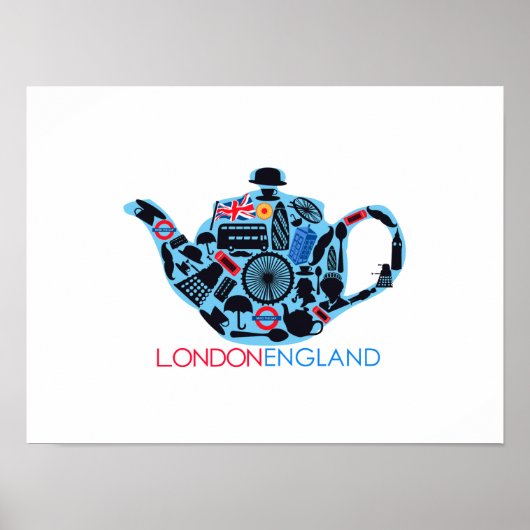 London Tea Poster (Vorne)