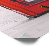 London Telefone Kiosk Poster (Ecke)