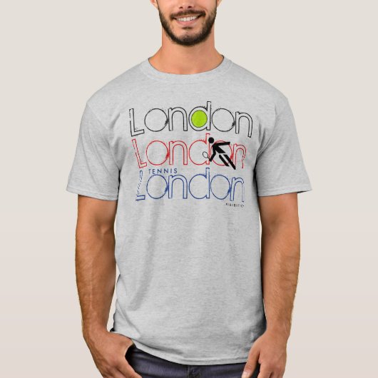 London-Tennis-Wimbledon-T - Shirt (Vorderseite)