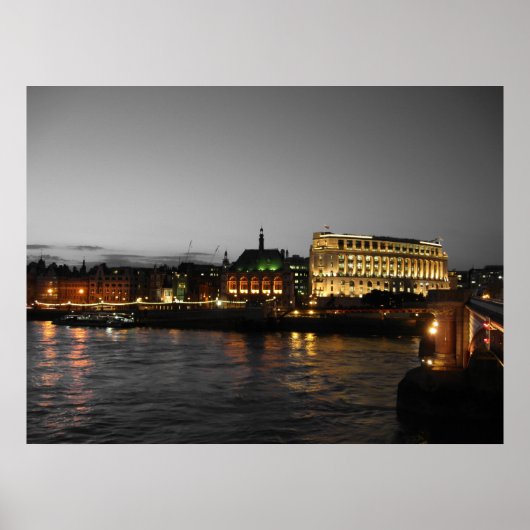 London Thames Poster (Vorne)