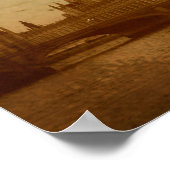 London Thames Poster (Ecke)