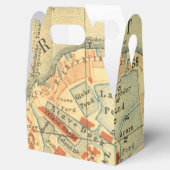 London Thames Vintage Karte Geschenkschachtel (Geöffnet)