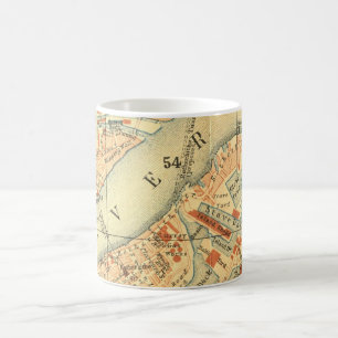 London Thames Vintage Karte Kaffeetasse