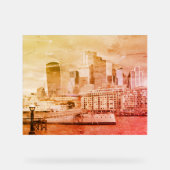 London - The City Acrylschild (Vorderseite)