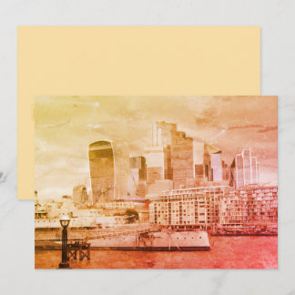 London - The City Feiertagskarte