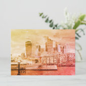 London - The City Feiertagskarte (Stehend Vorderseite)