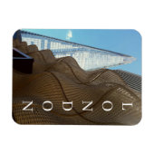 London The Shard View Kühlschrankmagnet Magnet (Horizontal)