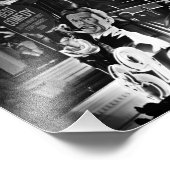 London Theater Piccadilly (1843 B&W) Fotodruck (Ecke)